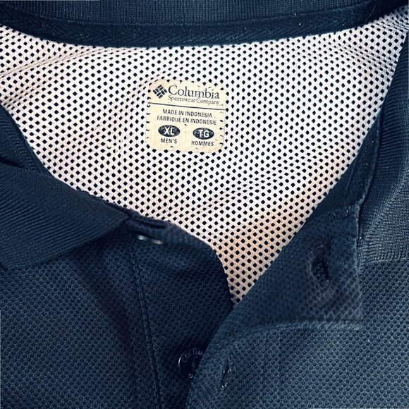 COLUMBIA Perfect Cast Polo Shirt PFG Omni Shade Performance UPF 50 Mesh XL - Picture 4 of 6